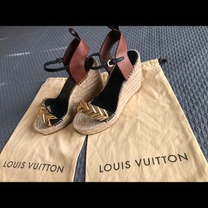 LV Wedge Shoes